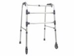 Andador de Alumínio Articulado 3 Barras - com Rodas - Sequencial