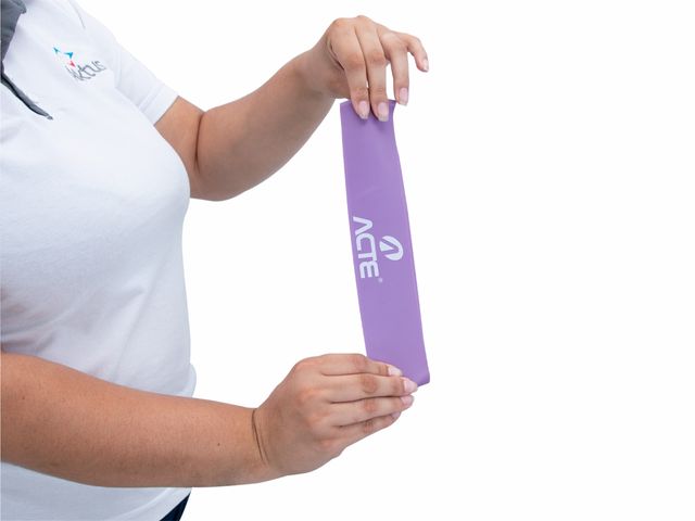Kit Mini Band - 3 Níveis De Resistências - Acte Kit Mini Band - 3 Níveis De Resistências - Acte