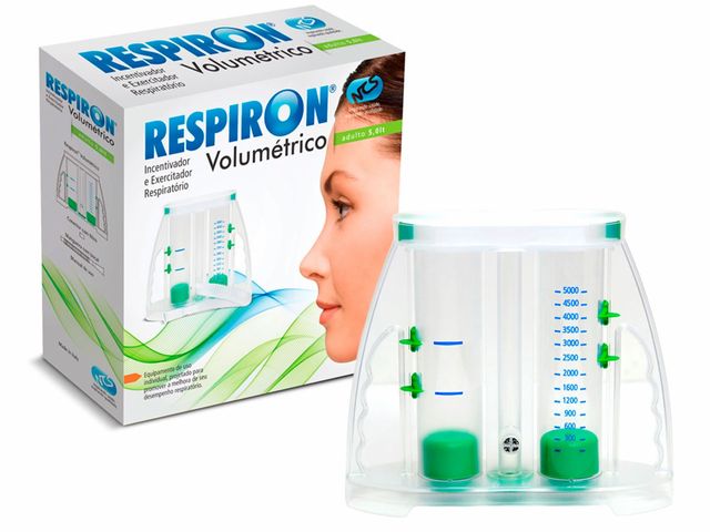 Respiron Volumétrico Adulto - Respivol - 5L - Verde - NCS Respiron Volumétrico Adulto - Respivol - 5L - Verde - NCS