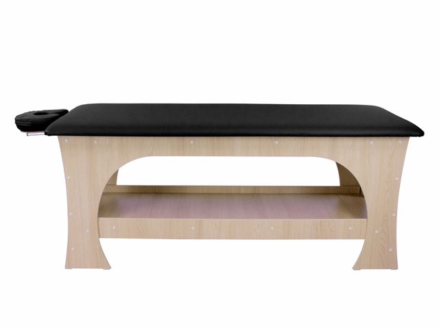 Maca de Massagem Bella - Fixa - 80 cm de largura - Base Marrom Claro - Arktus Maca de Massagem Bella - Fixa - 80 cm de largura - Base Marrom Claro - Arktus