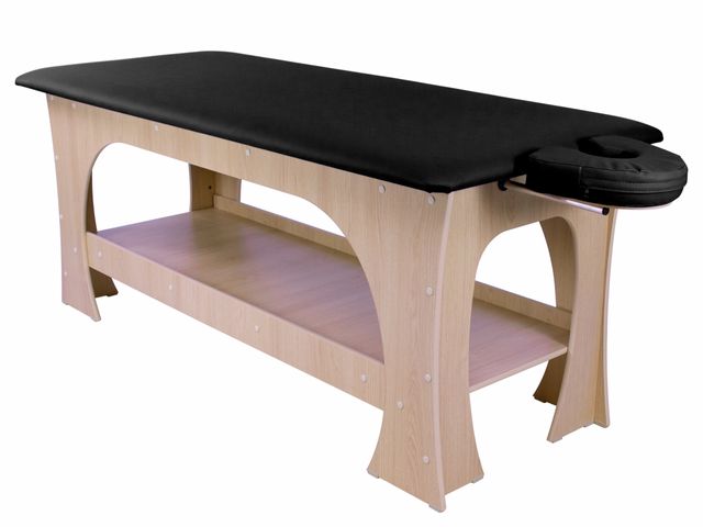 Maca de Massagem Bella - Fixa - 80 cm de largura - Base Marrom Claro - Arktus Maca de Massagem Bella - Fixa - 80 cm de largura - Base Marrom Claro - Arktus