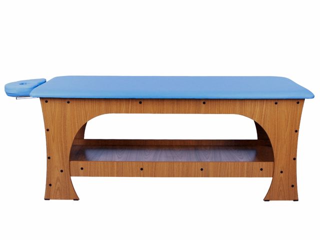 Maca de Massagem Bella - Fixa - 80cm de Largura - Base Marrom Escuro - Arktus Maca de Massagem Bella - Fixa - 80cm de Largura - Base Marrom Escuro - Arktus