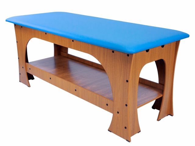 Maca de Massagem Bella - Fixa - 80cm de Largura - Base Marrom Escuro - Arktus Maca de Massagem Bella - Fixa - 80cm de Largura - Base Marrom Escuro - Arktus
