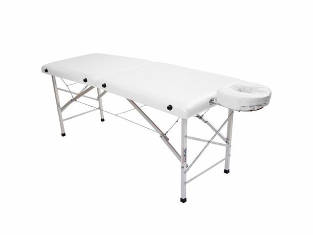 Maca De Massagem Portátil Com Altura Fixa De Alumínio E Orifício Andrômeda - Legno Maca De Massagem Portátil Com Altura Fixa De Alumínio E Orifício Andrômeda - Legno