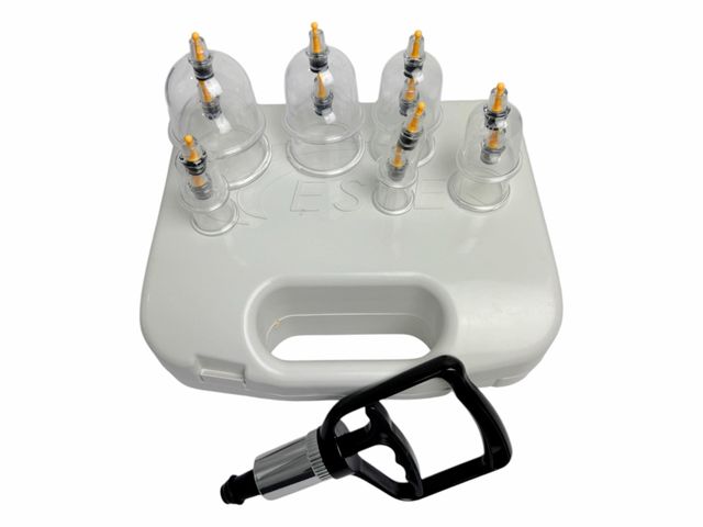 Kit Ventosa de Acrílico - Luxo - 12 peças - Estek