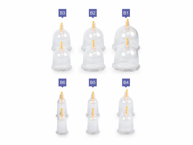 Kit Ventosa de Acrílico - Luxo - 12 peças - Estek