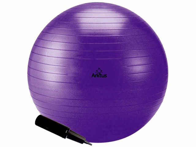 Bola Suíça Para Pilates com Bomba de Ar - Anti-Burst - Arktus Bola Suíça Para Pilates com Bomba de Ar - Anti-Burst - Arktus