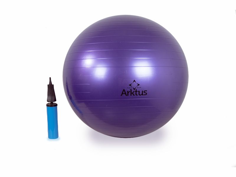 Bola de Pilates com Bomba de Ar - Anti-Burst - Arktus