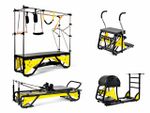 Kit Studio Cross Pilates Completo  + Acrílico Amarelo Sólido - Arktus