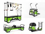 Imagem do produto Kit Studio Cross Pilates Completo + Acrílico Verde Fluorescente - Arktus