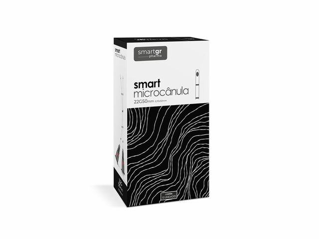 Microcânula Smart – 22G – 10 Unidades – Smart GR