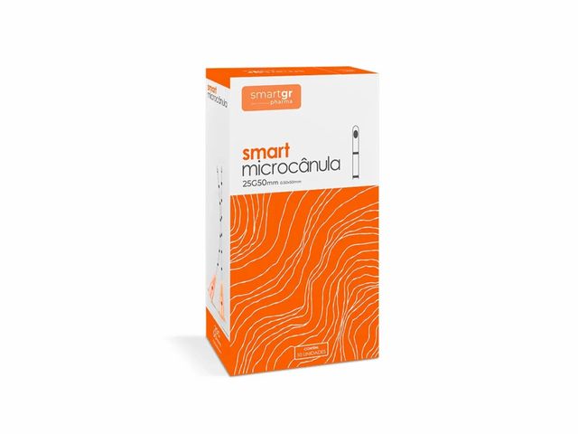 Microcânula Smart - 25G - 10 Unidades - Smart GR Microcânula Smart - 25G - 10 Unidades - Smart GR