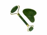 Rolo Massageador de Jade Verde + Guasha Coração - Smart GR