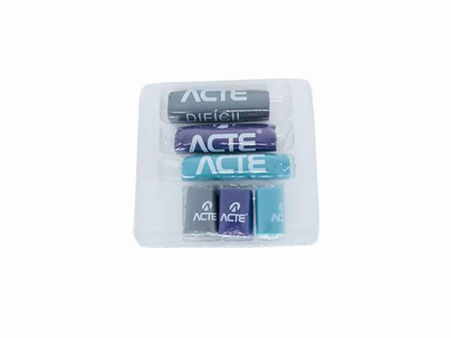 Kit Exercitador Elástico Band - 6un - Acte Kit Exercitador Elástico Band - 6un - Acte