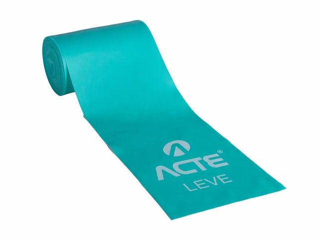 Faixa Elástica - Resistência Leve - Rolo - 12m - T275 - Acte Faixa Elástica - Resistência Leve - Rolo - 12m - T275 - Acte
