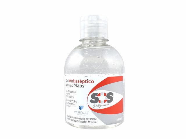 Álcool em Gel 70% - em Frasco - SOS Álcool em Gel 70% - em Frasco - SOS