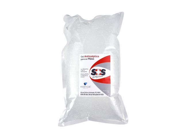 Álcool em Gel 70% - em Bag - SOS Álcool em Gel 70% - em Bag - SOS