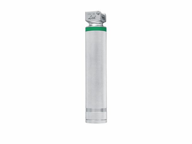 Cabo em Metal - MD LED 2W para Laringoscópio Fibra Óptica Médio Tipo C - Macrosul Cabo em Metal - MD LED 2W para Laringoscópio Fibra Óptica Médio Tipo C - Macrosul