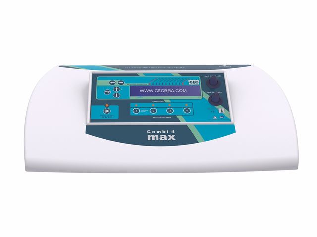 Combi 4 Max - Aparelho de Multicorrentes - 4 Canais - Cecbra Combi 4 Max - Aparelho de Multicorrentes - 4 Canais - Cecbra