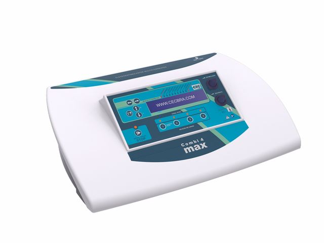 Combi 4 Max - Aparelho de Multicorrentes - 4 Canais - Cecbra Combi 4 Max - Aparelho de Multicorrentes - 4 Canais - Cecbra