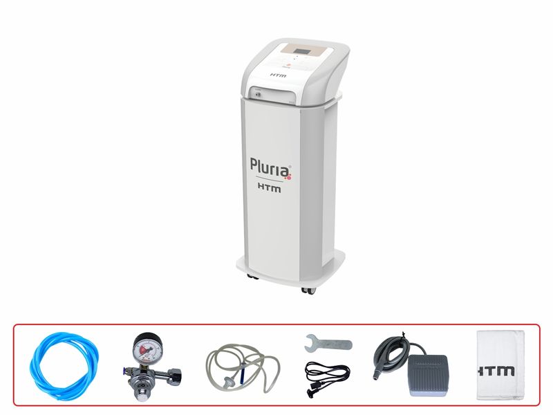 Pluria HTM ─ Aparelho de Carboxiterapia Percutânea e Transcutânea