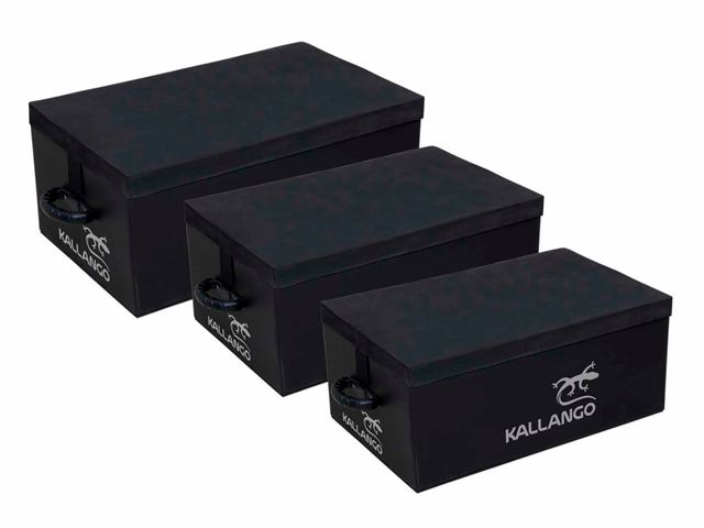 Kit Caixas para CrossFit - 3un - Kallango Kit Caixas para CrossFit - 3un - Kallango