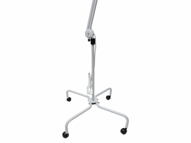 Suporte Pedestal para Lupa - com Rodízios - Arktus