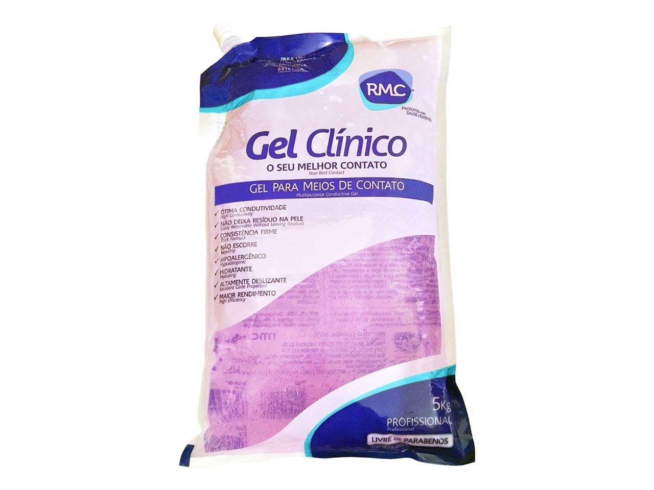 Gel Condutor Incolor RMC - Bag 1kg por apenas R$ 18,00