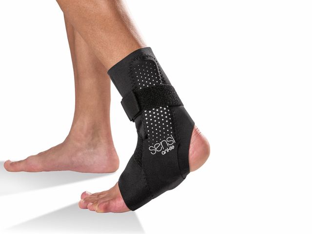 Tornozeleira Sensi Ankle – com Tala Estabilizadora - Preto – Esquerda – Kestal Tornozeleira Sensi Ankle – com Tala Estabilizadora - Preto – Esquerda – Kestal