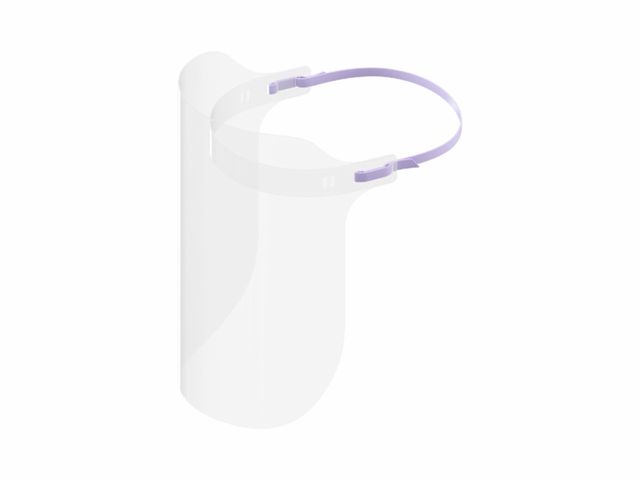 Máscara Protetora Facial - Face Shield Reutilizável e Ajustável - 01un - DUX