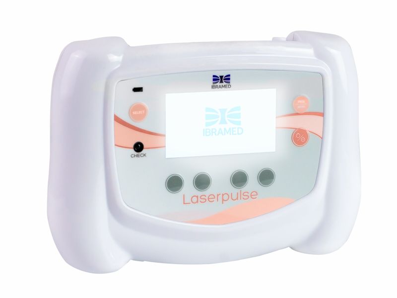 Laserpulse Portátil Ibramed Aparelho de Laserterapia e LEDterapia ISP Saúde