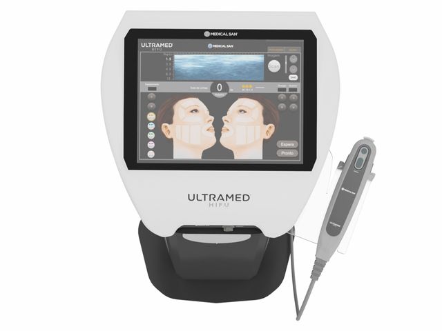 Ultramed HIFU H5 Medical San - Ultrassom Micro e Macrofocado - com 03 Cartuchos Faciais + 02 Corporais Ultramed HIFU H5 Medical San - Ultrassom Micro e Macrofocado - com 03 Cartuchos Faciais + 02 Corporais