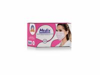 Imagem do produto Máscara Cirúrgica Descartável – Tripla – com Elástico – 50un – Medix Brasil 