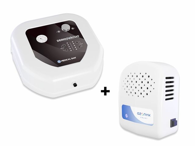 Dermovácuo + Ozonyx Smart - Medical San Dermovácuo + Ozonyx Smart - Medical San