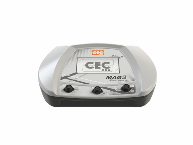 Mag3 Cecbra - Aparelho de Magnetoterapia - 150 Gauss – 03 Canais