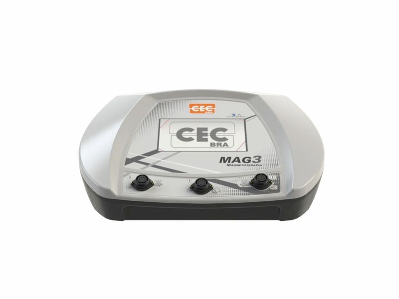 Mag3 Cecbra - Aparelho de Magnetoterapia - 150 Gauss – 03 Canais