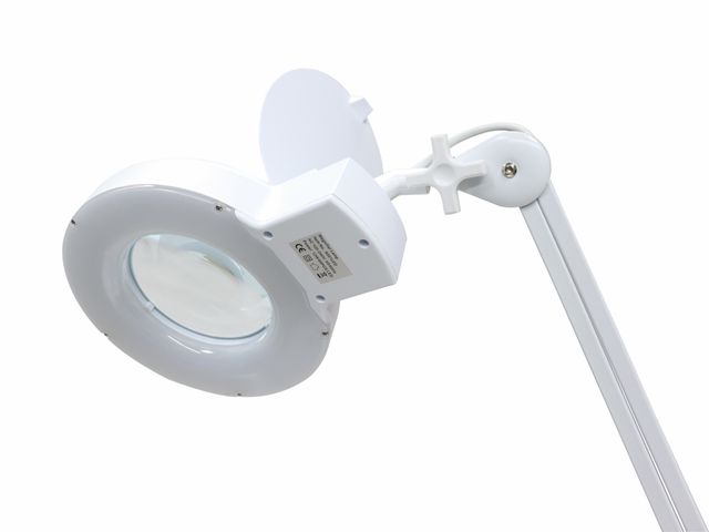 Kit Lupa Articulada com Suporte Pedestal - com Rodízios - LED 5D - Arktus Kit Lupa Articulada com Suporte Pedestal - com Rodízios - LED 5D - Arktus