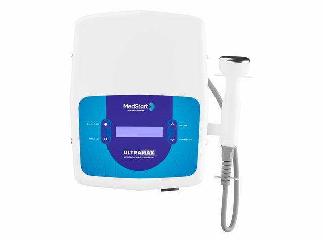 Ultramax MedStart - Aparelho de Ultrassom Multifrequêncial e Ondas de Choque Ultramax MedStart - Aparelho de Ultrassom Multifrequêncial e Ondas de Choque