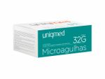 Agulha de Lebel – 4x0,23mm – 32G – 100un – Uniqmed