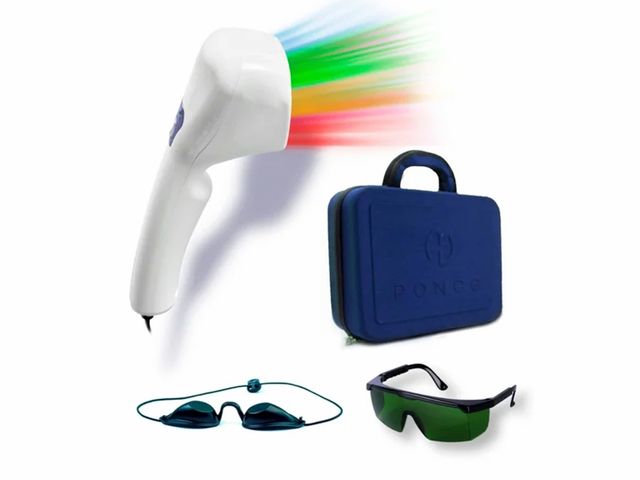 Vitality Ponce - Branco - Aparelho de Fototerapia + Maleta Azul