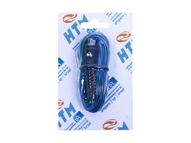Cabo para Eletrolipólise - para Stimulus-R - Modelo Antigo - Azul e Verde - HTM Cabo para Eletrolipólise - para Stimulus-R - Modelo Antigo - Azul e Verde - HTM