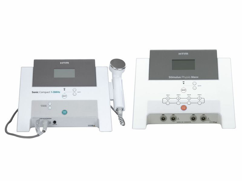 Kit Reabilitação HTM - Stimulus Physio Maxx e Sonic Compact 1 e 3MHz