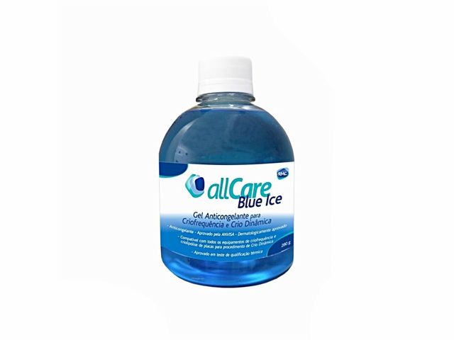 Gel Anticongelante All Care Blue Ice - 280g - para Criolipólise e Criofrequência - RMC