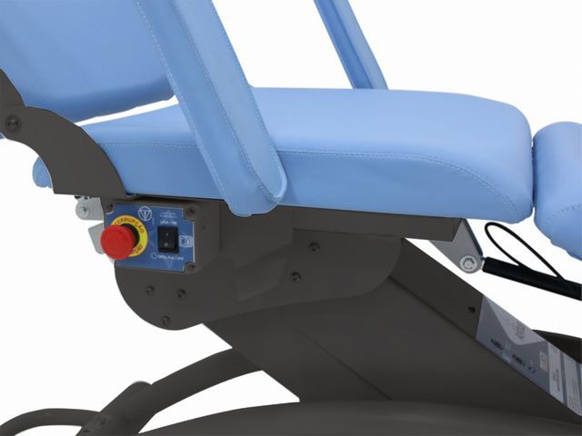 Poltrona Elétrica Bilateral com Espuma Injetada - Preta - Arktus