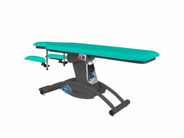 Maca Elétrica com Orifício para o Rosto e Regulagem de Braços - Preta - Arktus Maca Elétrica com Orifício para o Rosto e Regulagem de Braços - Preta - Arktus