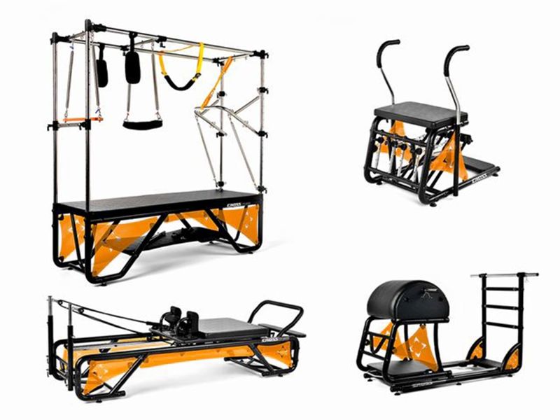 Kit Studio Cross Pilates Completo + Acrílico Laranja Translúcido - Arktus