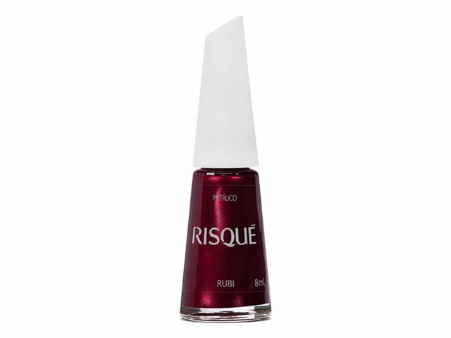 Esmalte Metálico - Vermelho Rubi - 8ml - Risqué