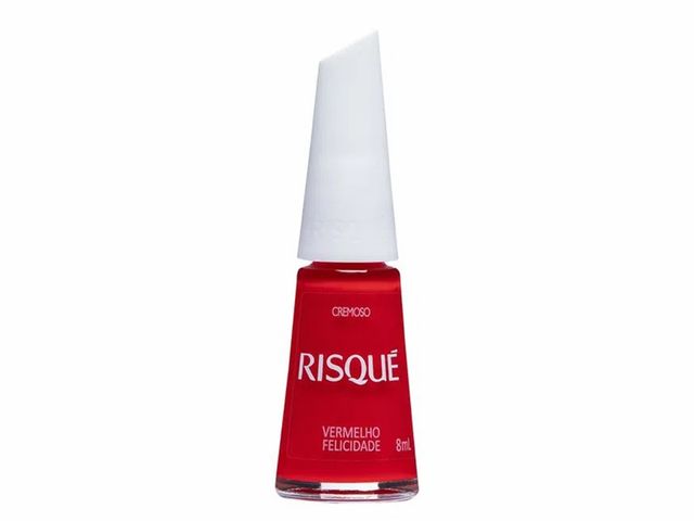 Esmalte Cremoso - Vermelho Felicidade - 8ml - Risqué