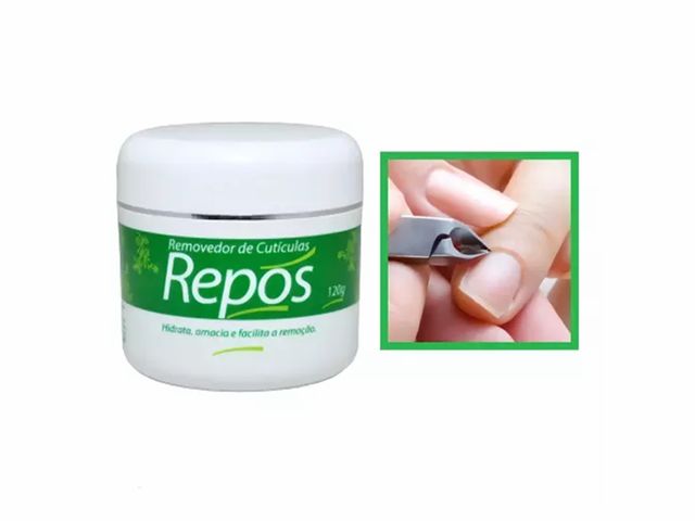 Creme Removedor de Cutículas - 120g - Repos Creme Removedor de Cutículas - 120g - Repos