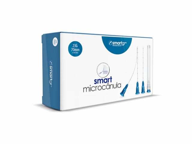 Microcânula Smart - 23G . 70mm - 10un - Smart GR